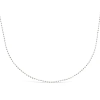 Sterling Silver Bead Chain 110910