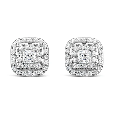 Sterling Silver Cubic Zirconia Earrings 151529