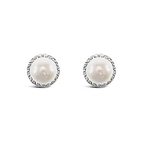 Bridal Silver Cubic Zirconia Earrings 149304