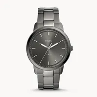 Fossil The Minimalist Three-Hand Smoke Stainless Steel Watch 133140