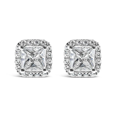 Sterling Silver Cubic Zirconia Earrings 144433