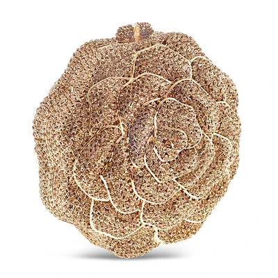 Crystal Rose Handbag Clutch
