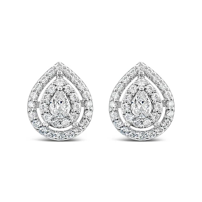 Sterling Silver Cubic Zirconia Earrings 151528