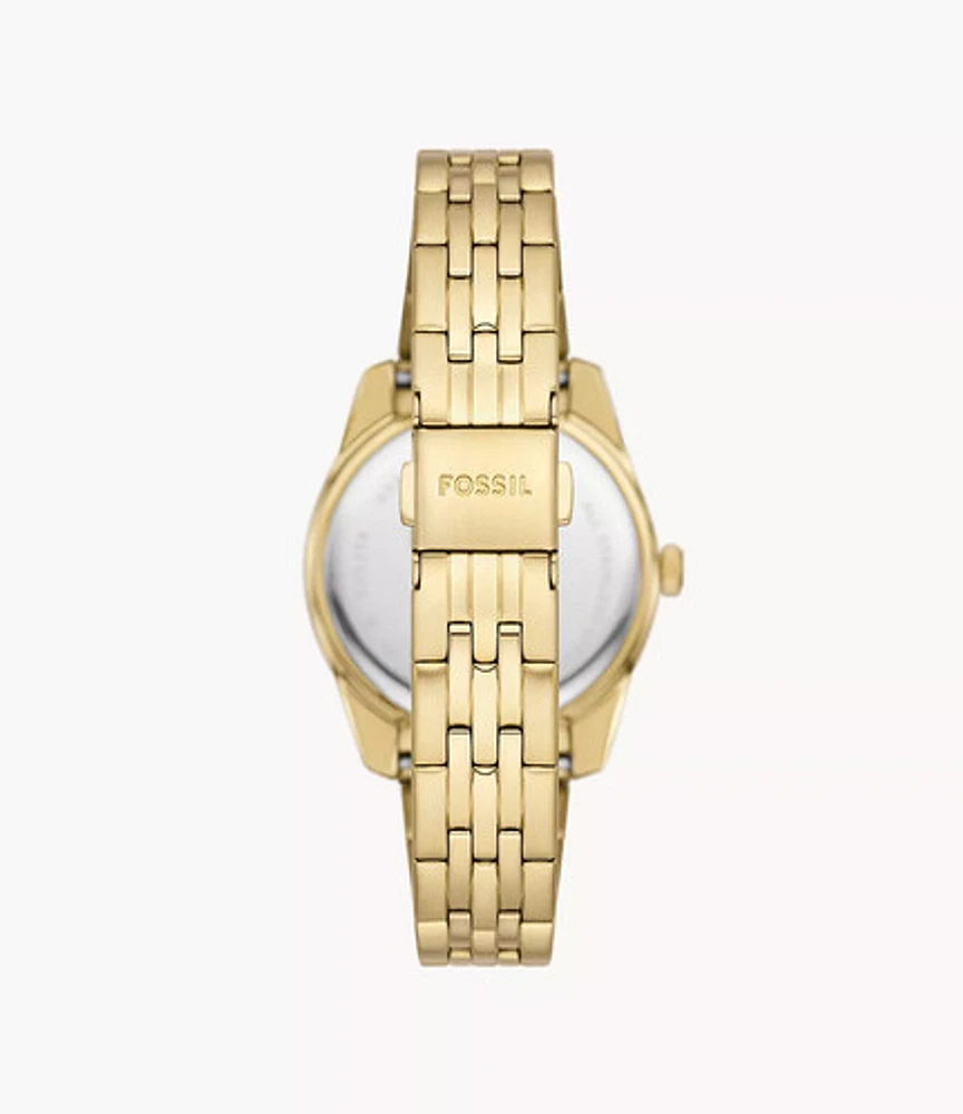 Fossil Scarlette Two Tone Stainless Steel Watch151792