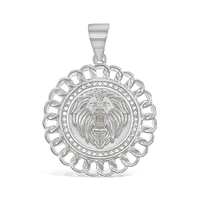 Stainless Steel Lion Crystal Pendant 148148