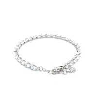 Sterling Silver Cubic Zirconia Bracelet 130385