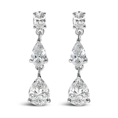 Sterling Silver Cubic Zirconia Earrings 145743