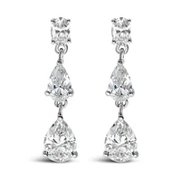 Sterling Silver Cubic Zirconia Earrings 145743