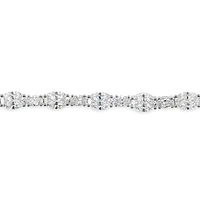 Sterling Silver Cubic Zirconia Tennis Bracelet 144940