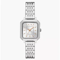 Armani Exchange Three-Hand Stainless Steel Watch 153657