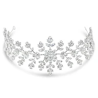 Bridal Silver Cubic Zirconia Headband