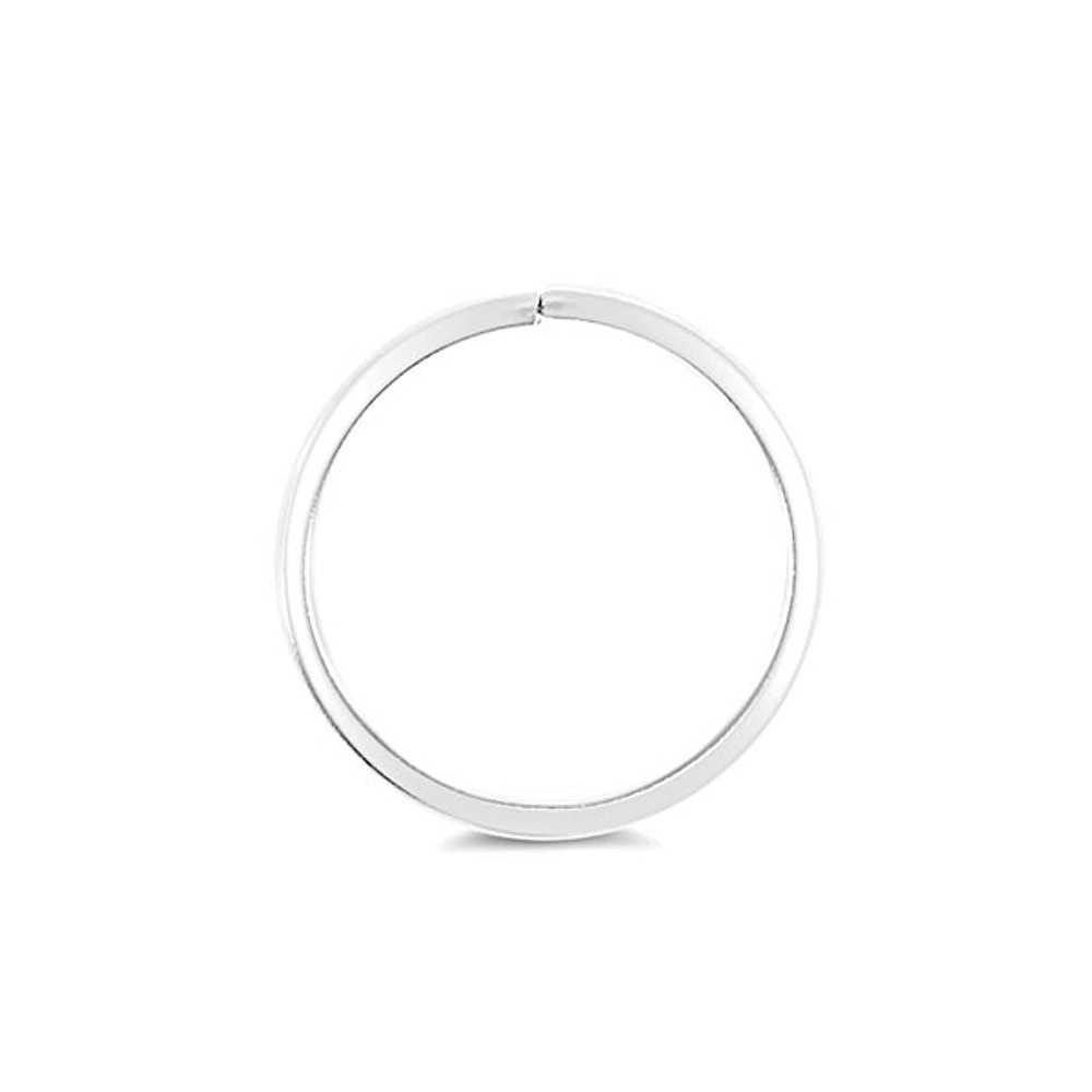 Sterling Silver Plain 8 mm Nose Hoop 134989
