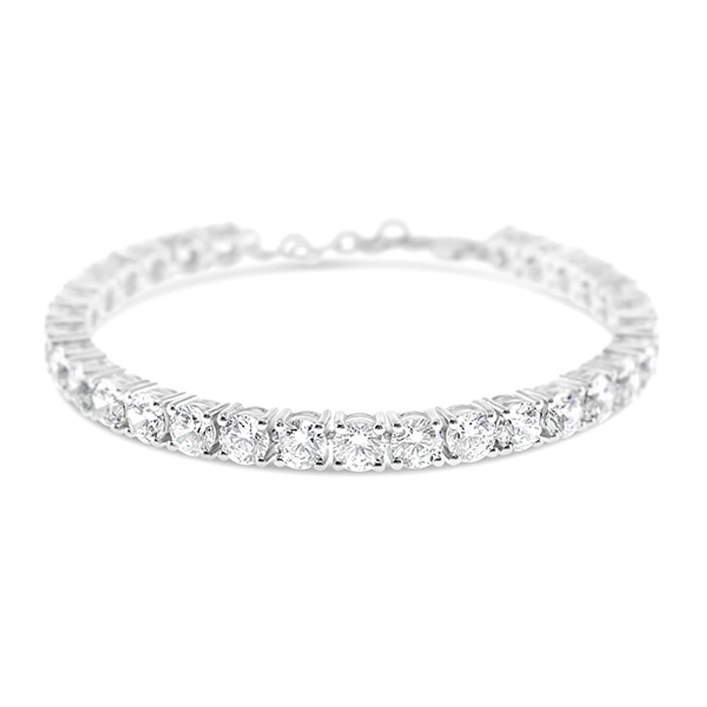 Sterling Silver 5mm Cubic Zirconia Tennis Bracelet 149654