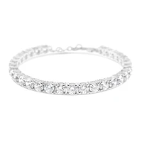 Sterling Silver 5mm Cubic Zirconia Tennis Bracelet 149654