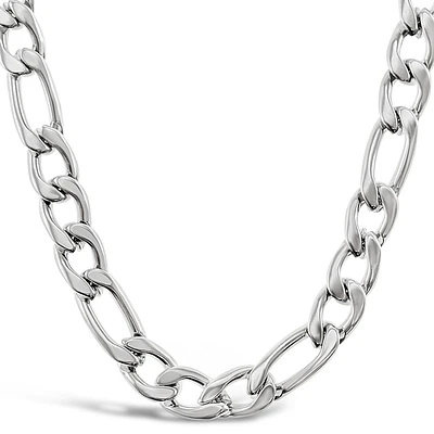 Stainless Steel Silver Figaro 5mm Chain 141480