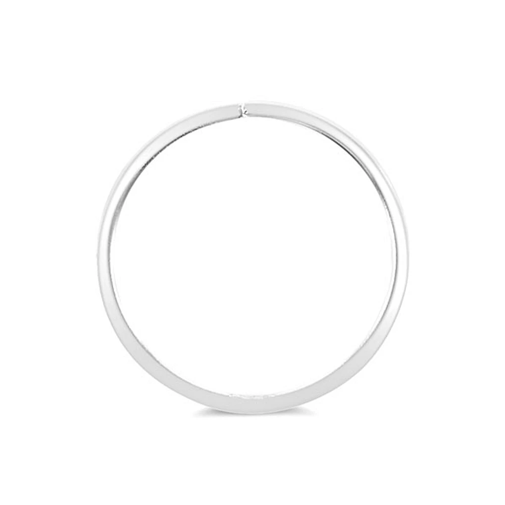 Sterling Silver Plain 10 mm Nose Hoop 134999