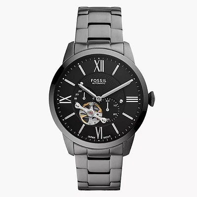Fossil Townsman Automatic Smoke Stainless-Steel Watch 153638
