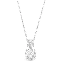 Sterling Silver Cubic Zirconia Necklace 152730