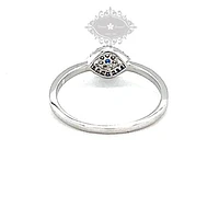 Sterling Silver Cubic Zirconia Evil Eye Ring 139421