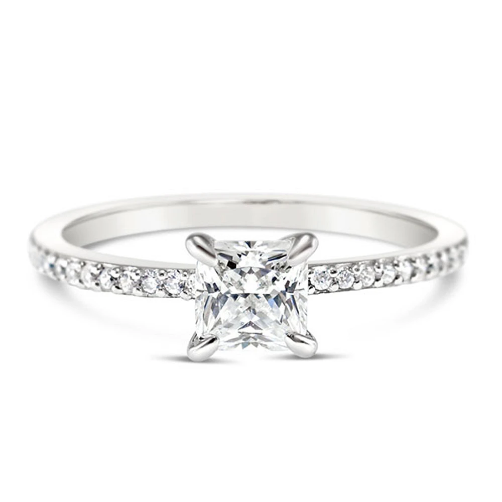 Sterling Silver Cubic Zirconia Ring