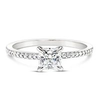 Sterling Silver Cubic Zirconia Ring