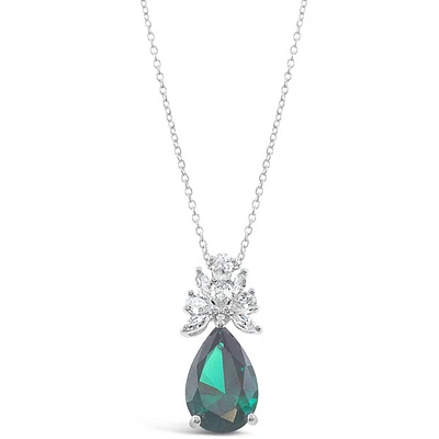 Sterling Silver Cubic Zirconia Necklace 151463