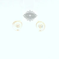 10k Yellow Gold Cubic Zirconia Studs Earrings