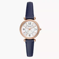 Fossil Carlie Navy LiteHide Watch 151323