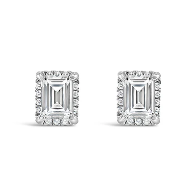 Sterling Silver Cubic Zirconia Earrings 151557