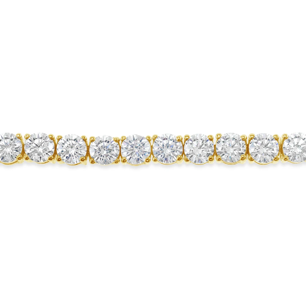 Fashion  Gold Cubic Zirconia Tennis Bracelet 142295