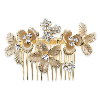 Bridal Gold Leaf Hair Comb