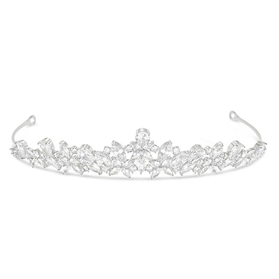 Bridal Silver Cubic Zirconia Tiara