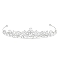 Bridal Silver Cubic Zirconia Tiara