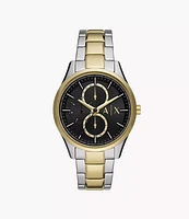 Armani Exchange Multifunction Two-Tone Stainless Steel Watch 149900