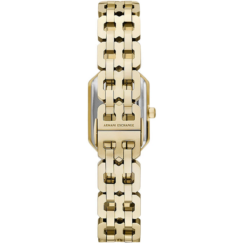 Armani Exchange Two-Hand Rose Gold-Tone Stainless Steel Watch 154355