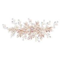 Bridal Flower Wire Rosegold Hairclip 146378