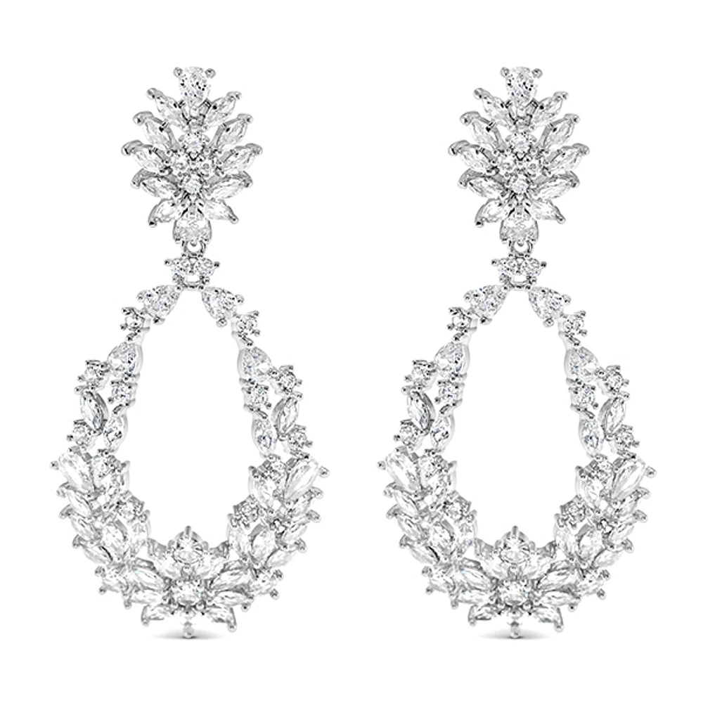Bridal Cubic Zirconia Earrings