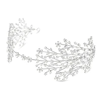 Bridal Silver Cubic Zirconia Headband