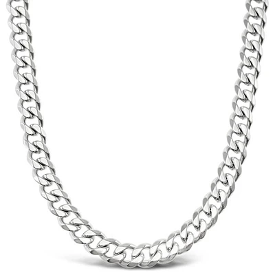 Stainless Steel 7mm Cuban Link Chain 144126