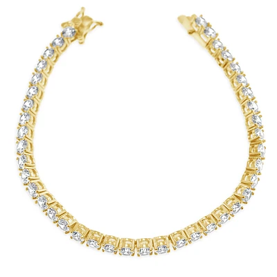 Fashion  Gold Cubic Zirconia Tennis Bracelet 142295