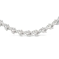 Bridal Silver Cubic Zirconia Bracelet 142899