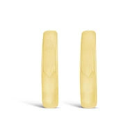 Gold Plated Sterling Silver Huggie Earrings 146428