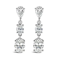 Sterling Silver Cubic Zirconia Earrings 145744