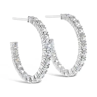 Sterling Silver Cubic Zirconia Earrings