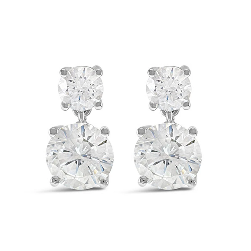 Sterling Silver Cubic Zirconia Earrings