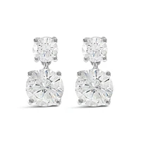 Sterling Silver Cubic Zirconia Earrings