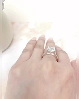 Sterling Silver Cubic Zirconia Ring 132421