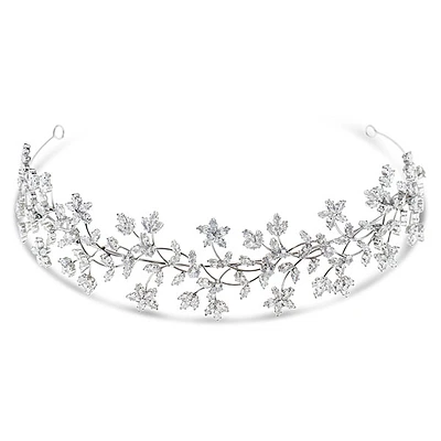 Bridal Silver Cubic Zirconia Headband