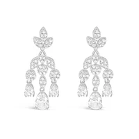 Bridal Cubic Zirconia Necklace & Earrings Set 152748