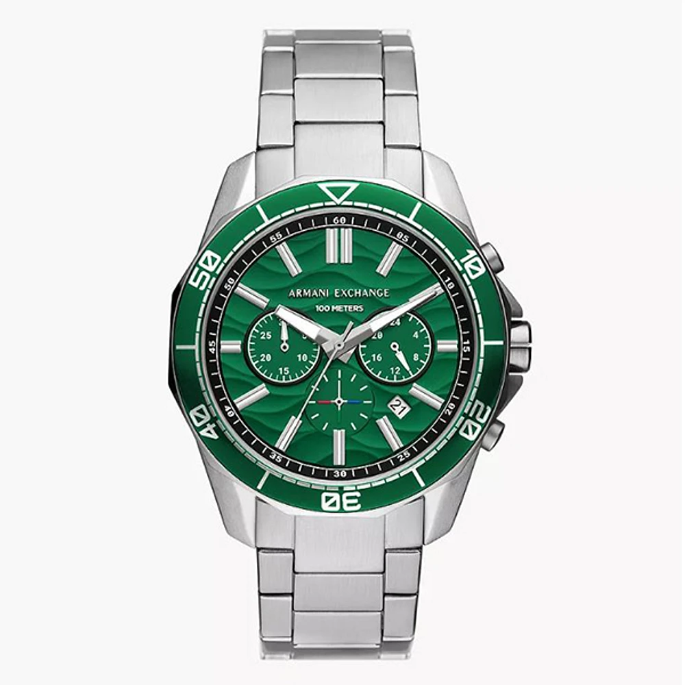 Armani Exchange Chronograph Stainless Steel Watch